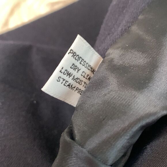 LAUREN RALPH LAUREN Wool pencil skirt zip closure back pocket lined size 12P - Picture 7 of 8